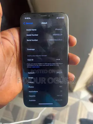 Apple iPhone X 256 GB Black