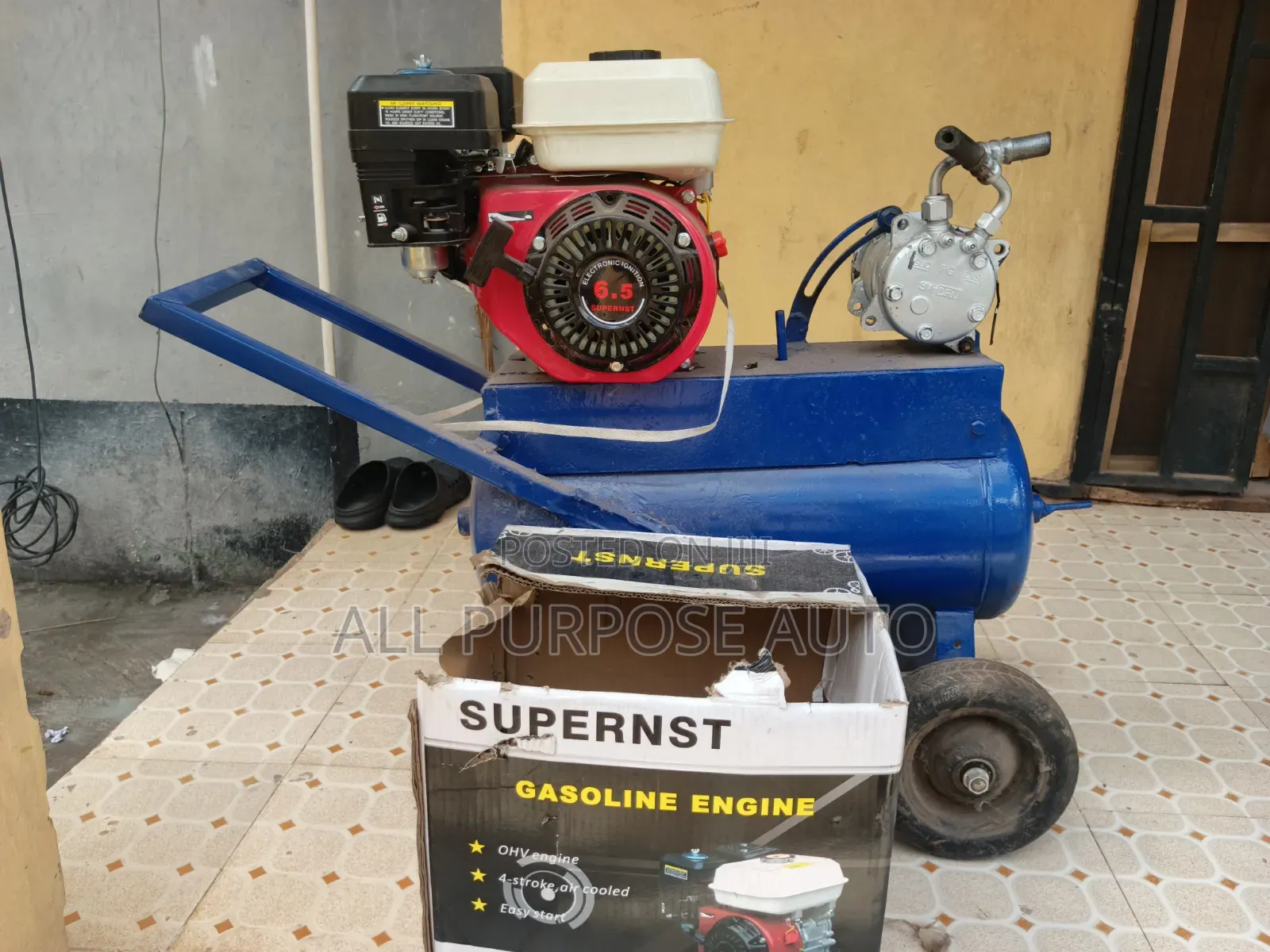 Tire Pumping Machine