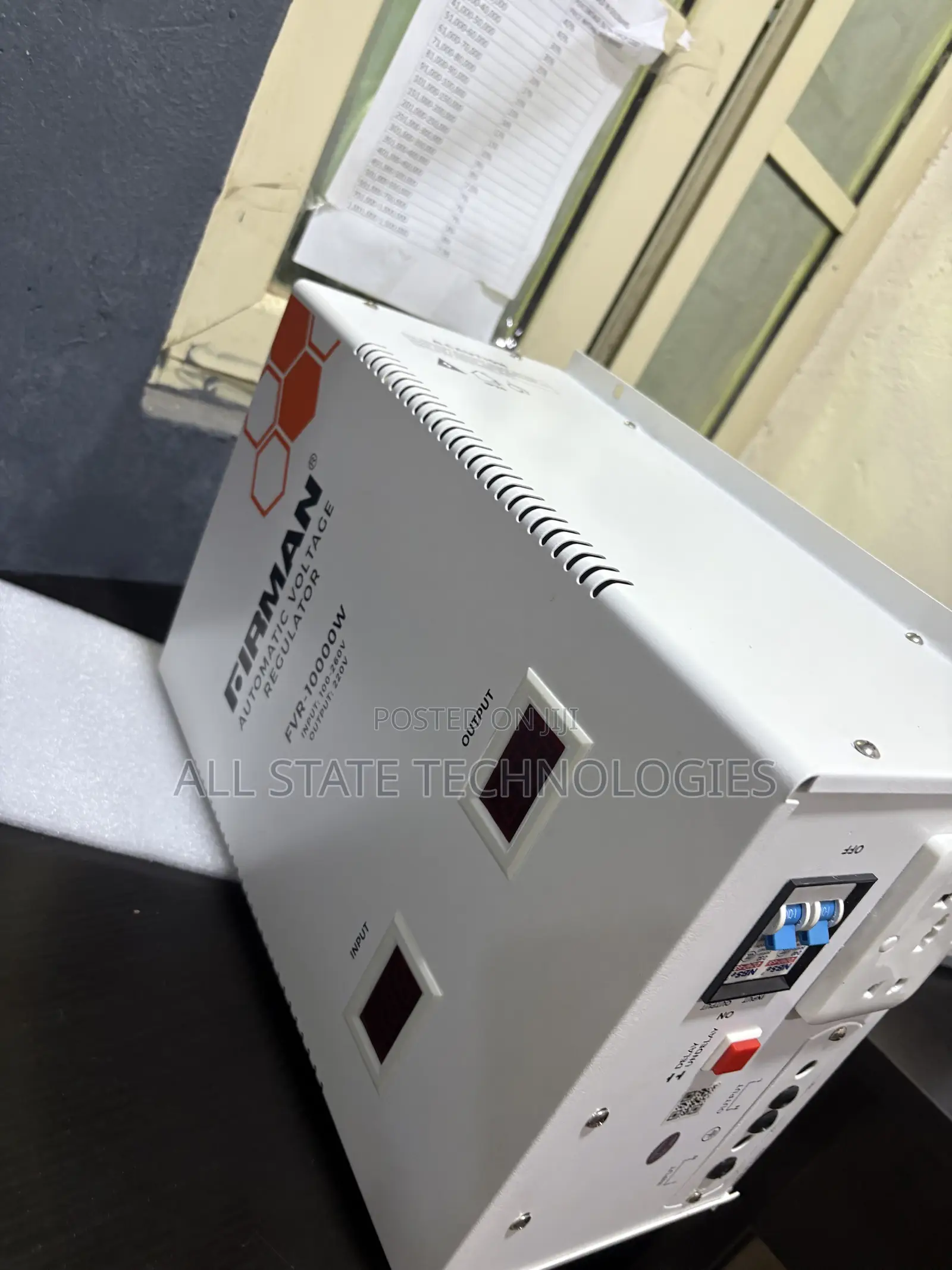 FVR-10000W FIREMAN Automatic Voltage Controller