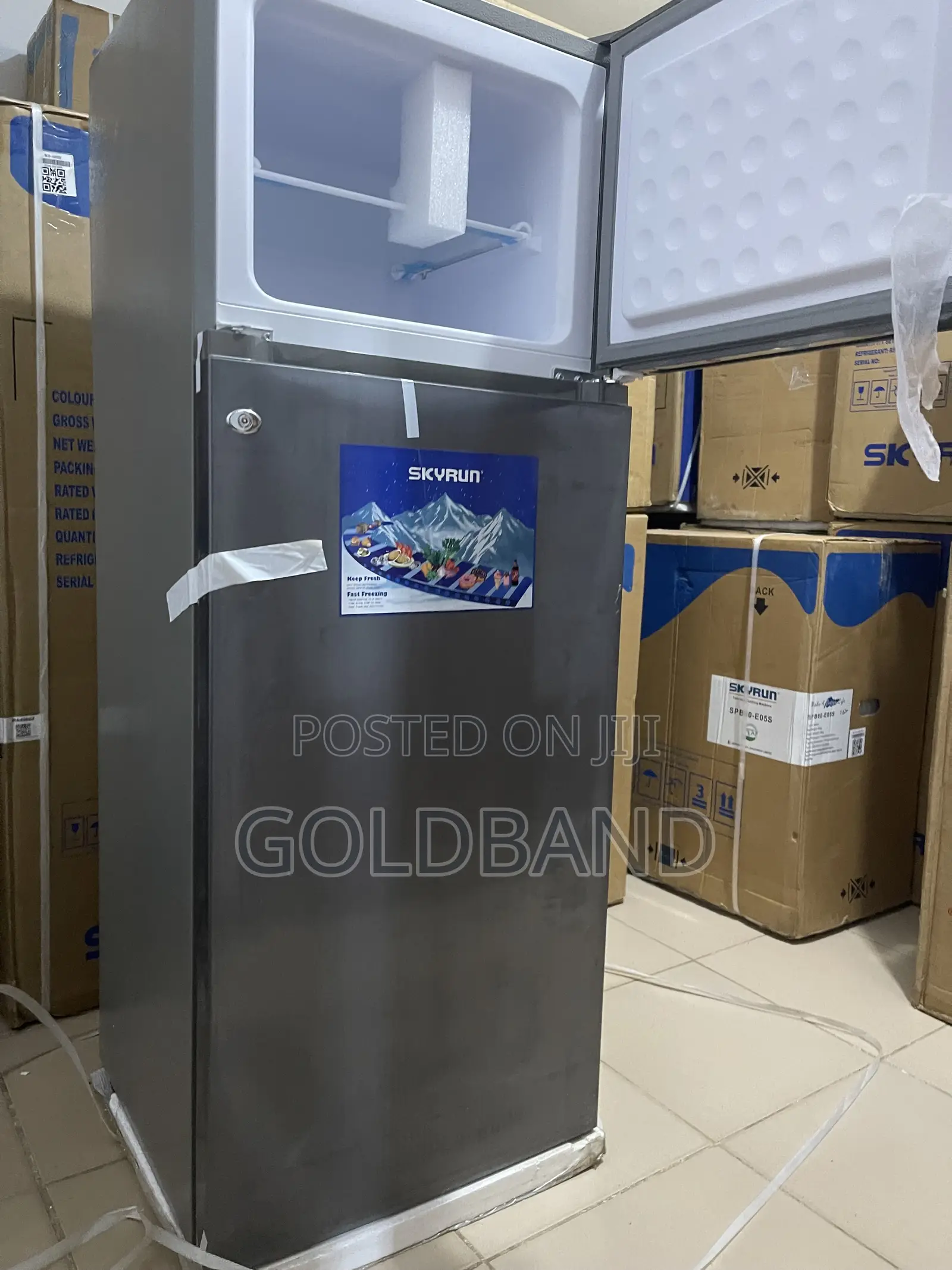 SKyrun 200L Modern Top Mount Refrigerator
