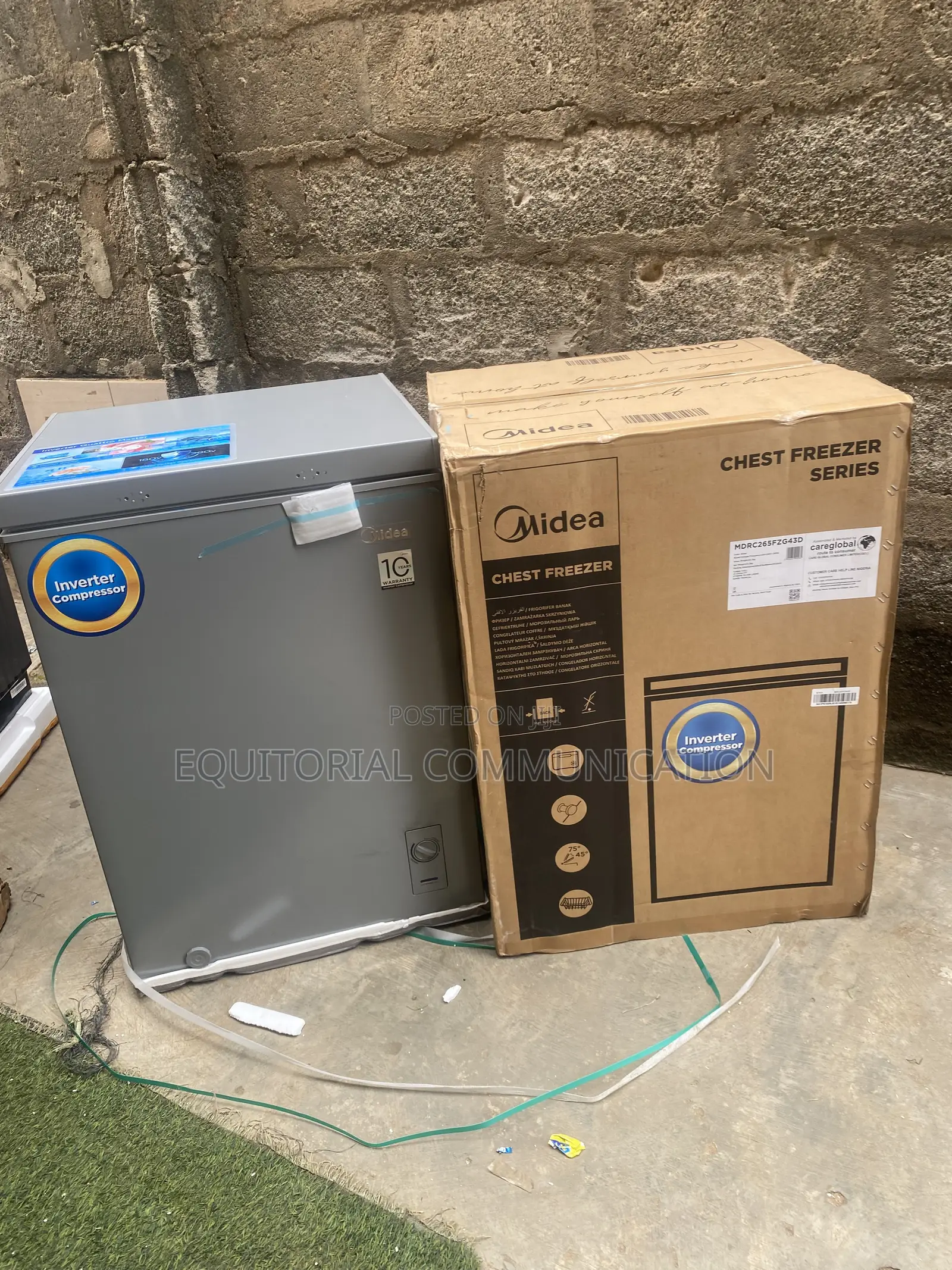 Midea 142L Chest Freezer With Inverter Compressor