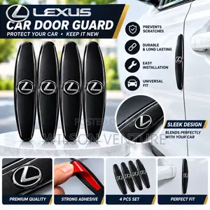 Lexus Car Door Guard – 4-Piece Set Black