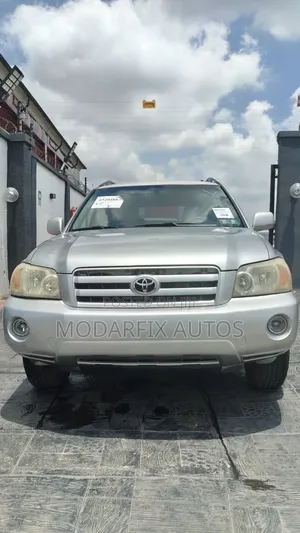Toyota Highlander Limited V6 2005 Silver