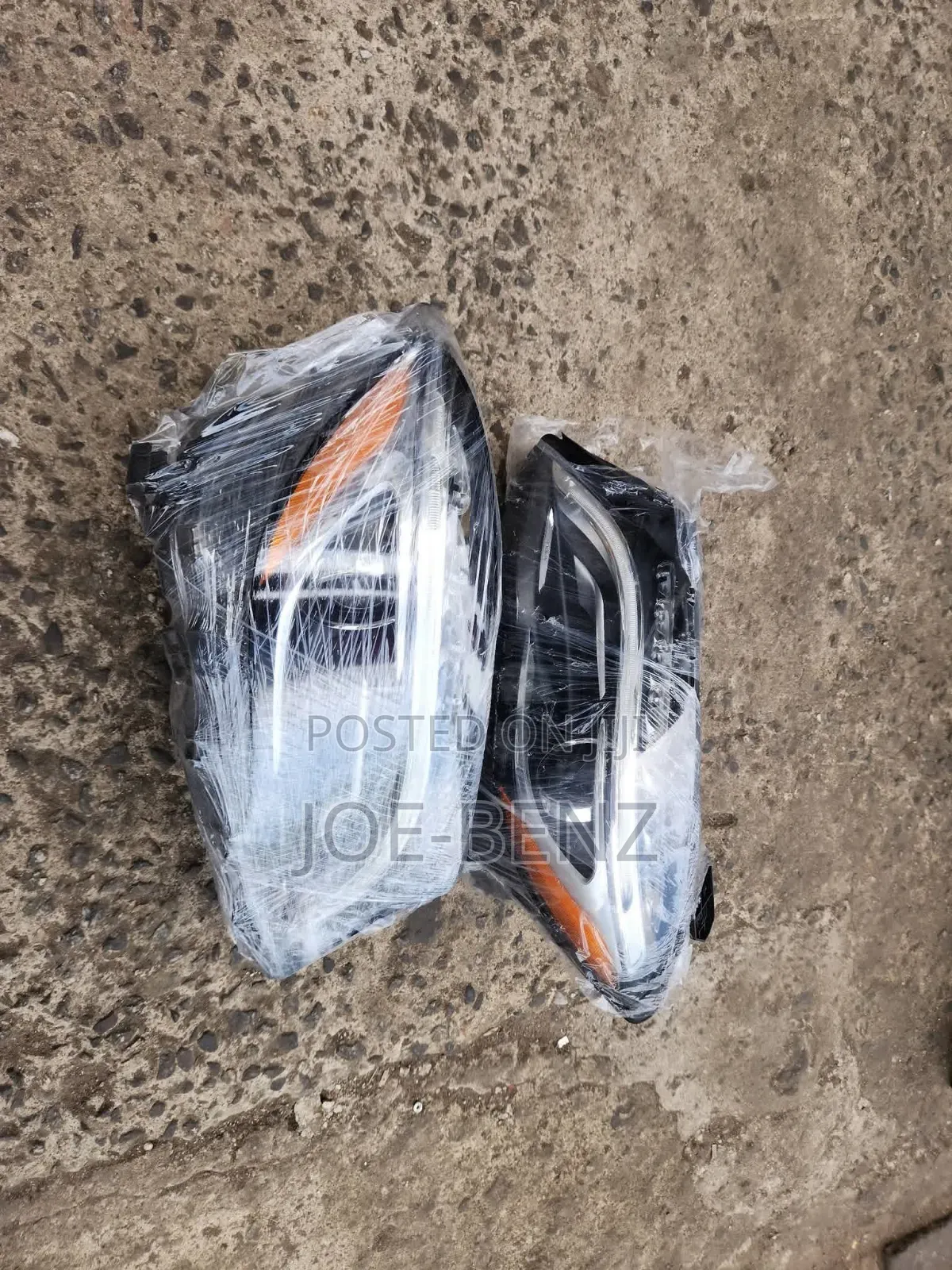 GLA250 Front Bumper With Headlight