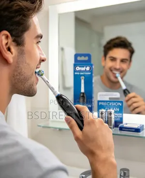 Oral- B BLACK Pro Battery Power Toothbrush Precision Clean