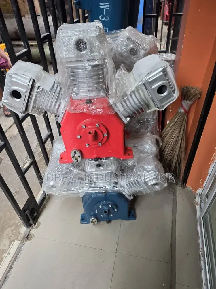 Double Tank Air Compressor With 1115 Diesel Engine Complete Set