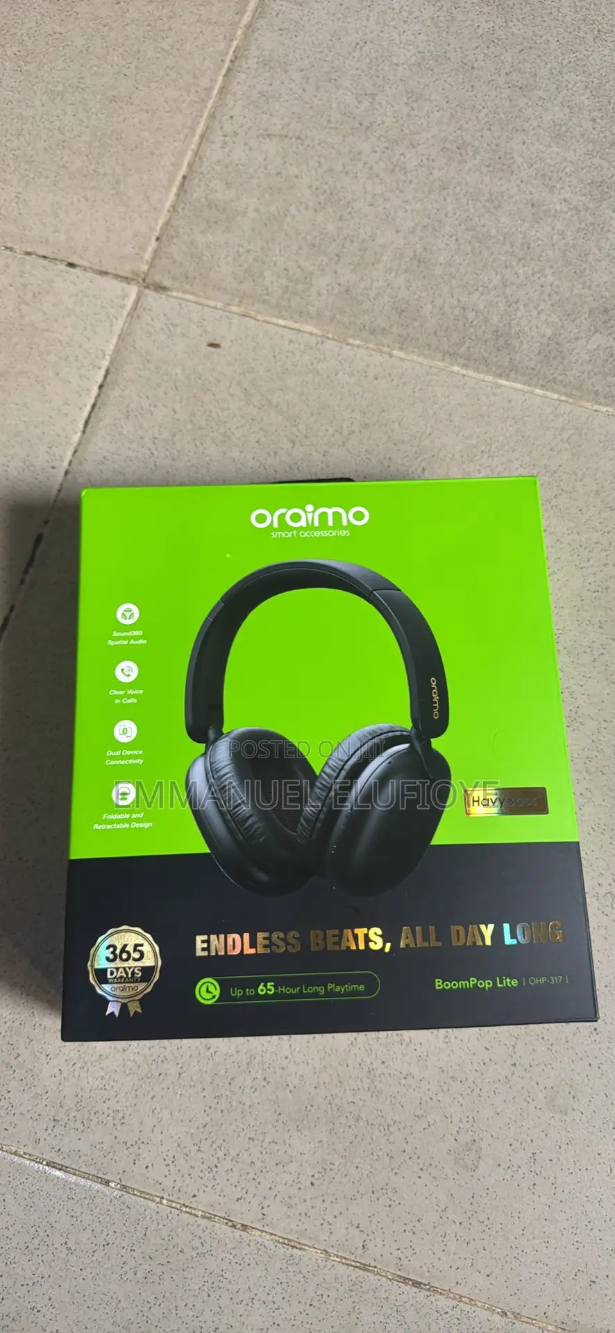 Oraimo Boompop Lite