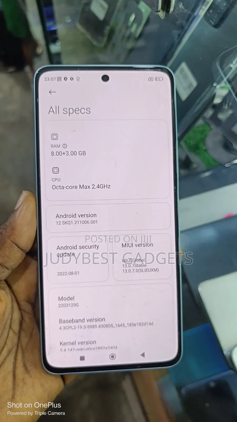 Xiaomi 12 Lite 128 GB Blue