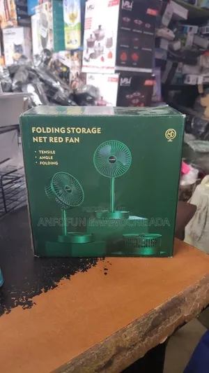 Folding Storage Fan – Compact, Portable & Convenient