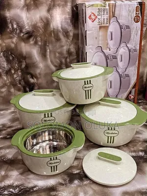 4 Set of Insulated Dishes