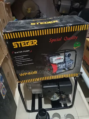 4-Inch Petrol Water Pump Steger Wp40b