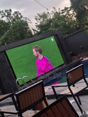 Big Outdoor Screen for Pool