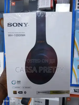 SONY WH-1000XM4 - Wireless Noise Canceling Stereo Headset