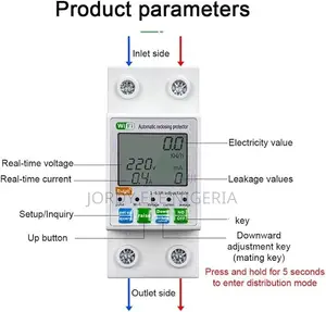 Wifi Voltage Protector Meter