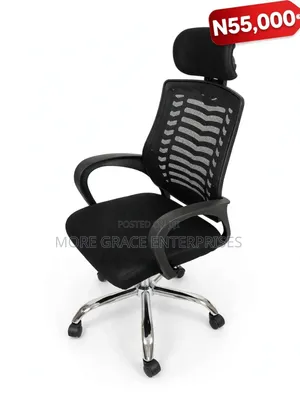 Office Chair Swivel With Headrest