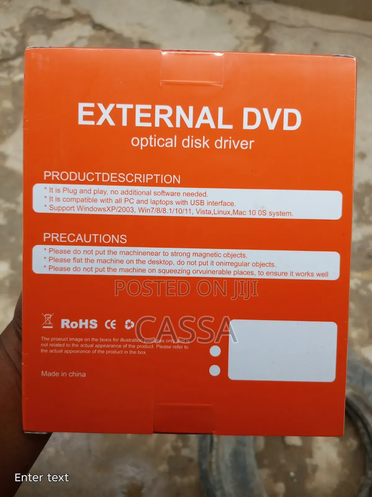 EXTERNAL DVD - Optical Disk Driver