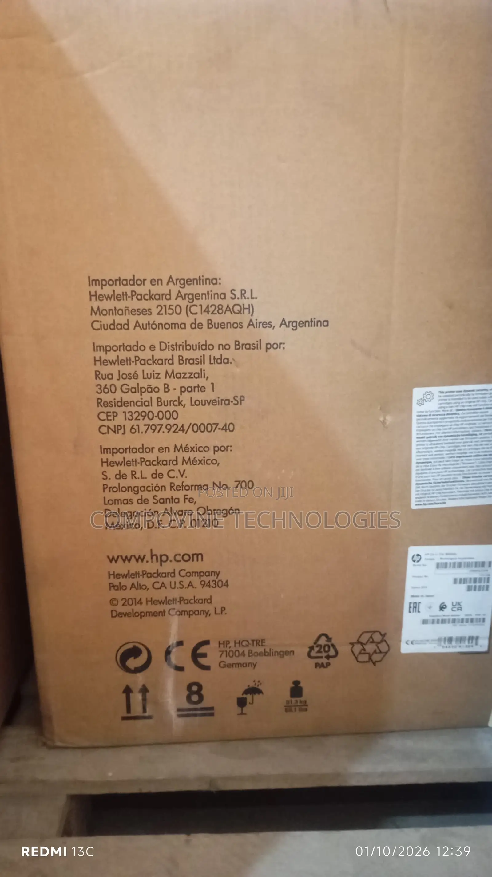 HP Colour Laserjet Enterprise M555dn Printer