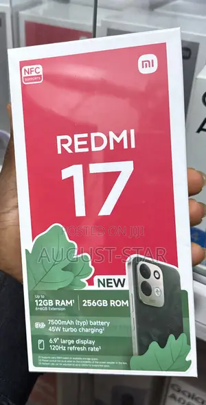 New Xiaomi Redmi 17 256 GB Blue