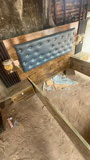 Luxury Bed Stand With Drawer and Fancy Light - Neat Like New