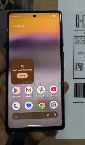 Google Pixel 6a 128 GB Black