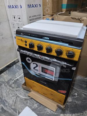 Scanfrost 60x60cm 4-Burner Standing Gas Cooker SFC6460NG