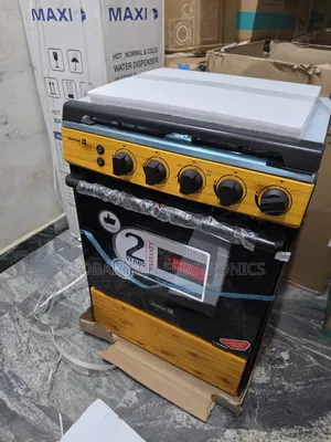 Scanfrost 60x60cm 4-Burner Standing Gas Cooker SFC6460NG