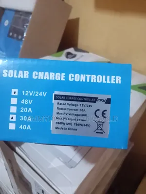 MIV Energy Solar Charge Controller PWM 30a 12v to 24v