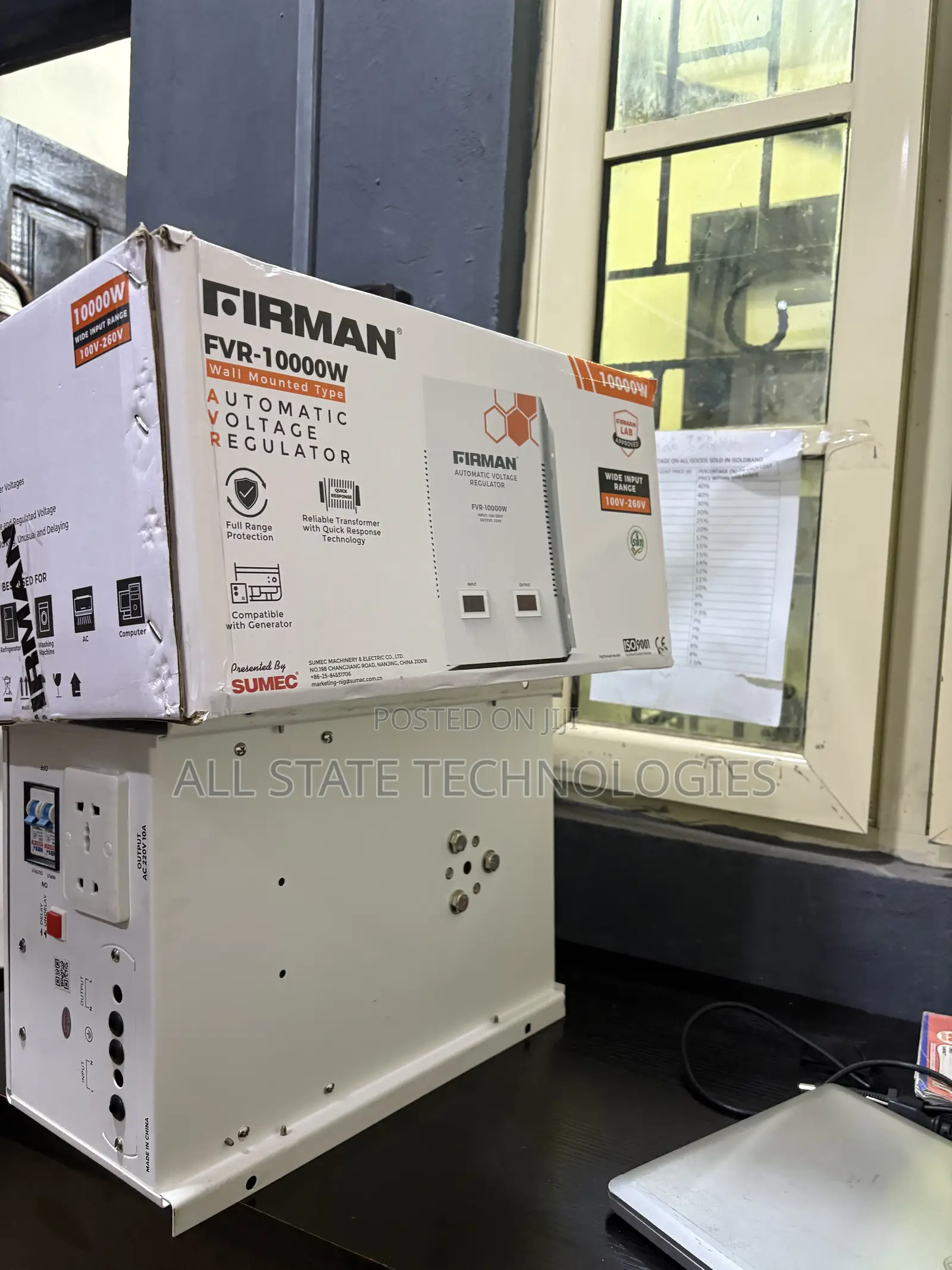 Fireman FVR-10000w 10kw Voltage Stabilizer