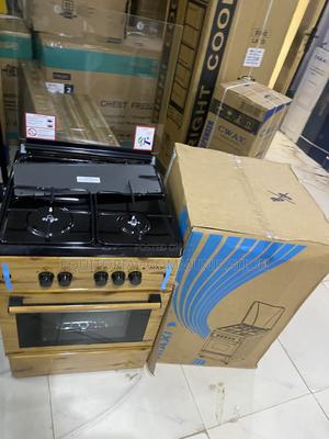 Maxi 6060 3B+1P Gas Stove With Oven