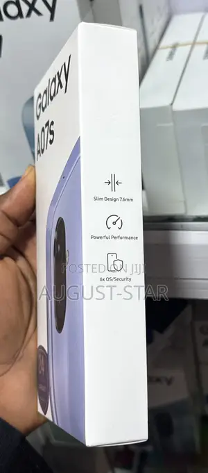 New Samsung Galaxy A07s 64 GB Purple