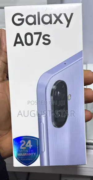 New Samsung Galaxy A07s 64 GB Purple