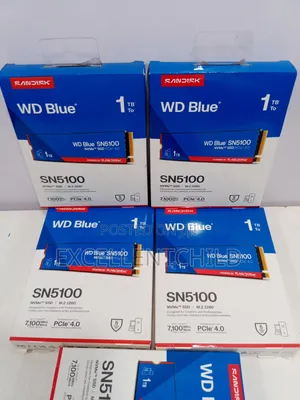 For Internal Storage (1tb Wd Blue SN5100 Pcle 4.0 SSD Rd 7,100mbs