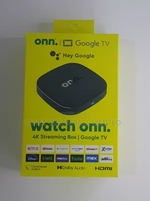 Onn 4k Streaming Box Google TV