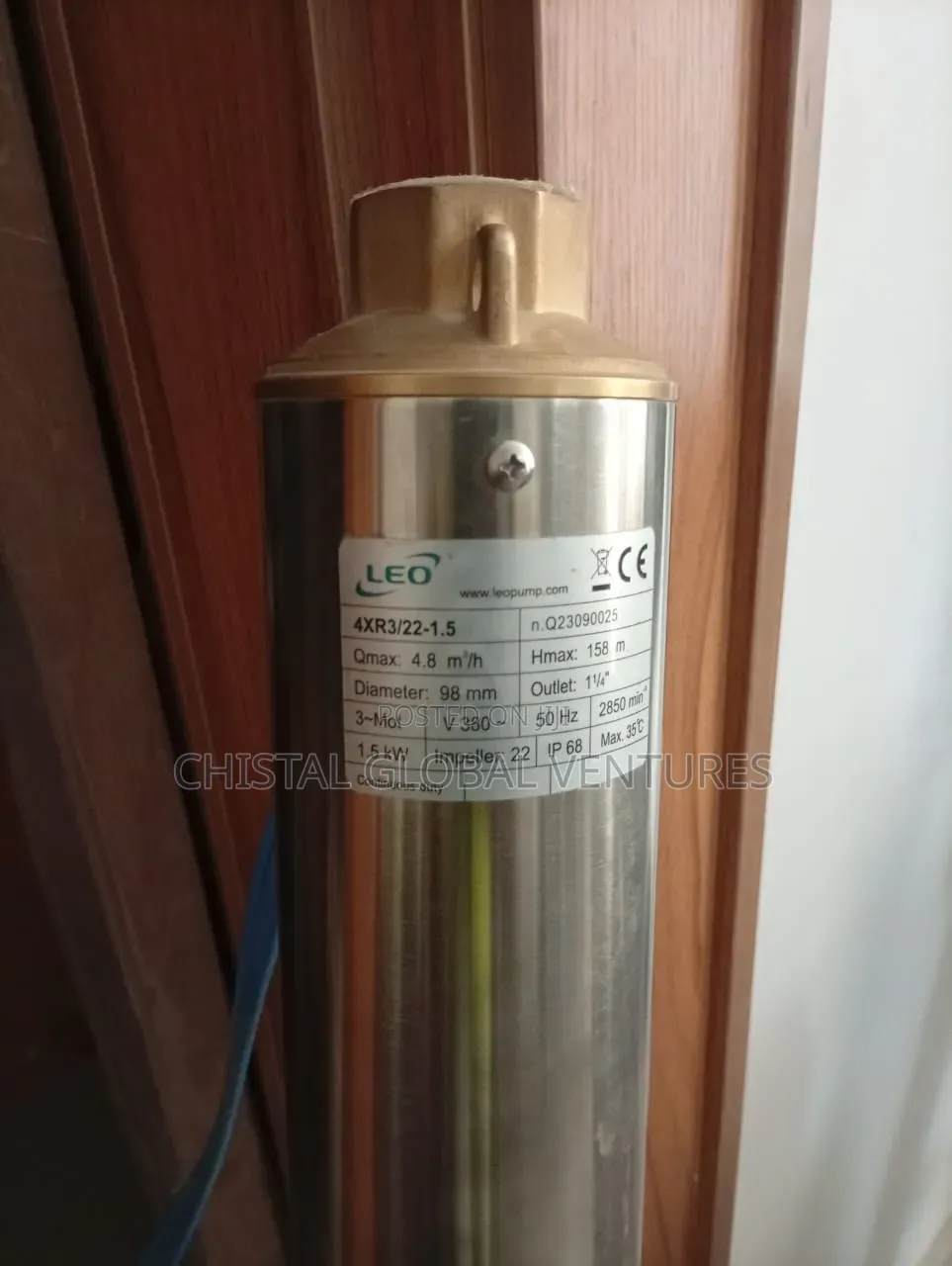 Leo Submersible Borehole Pump