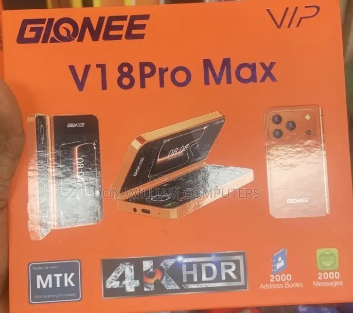 New Gionee V188 8 GB Black