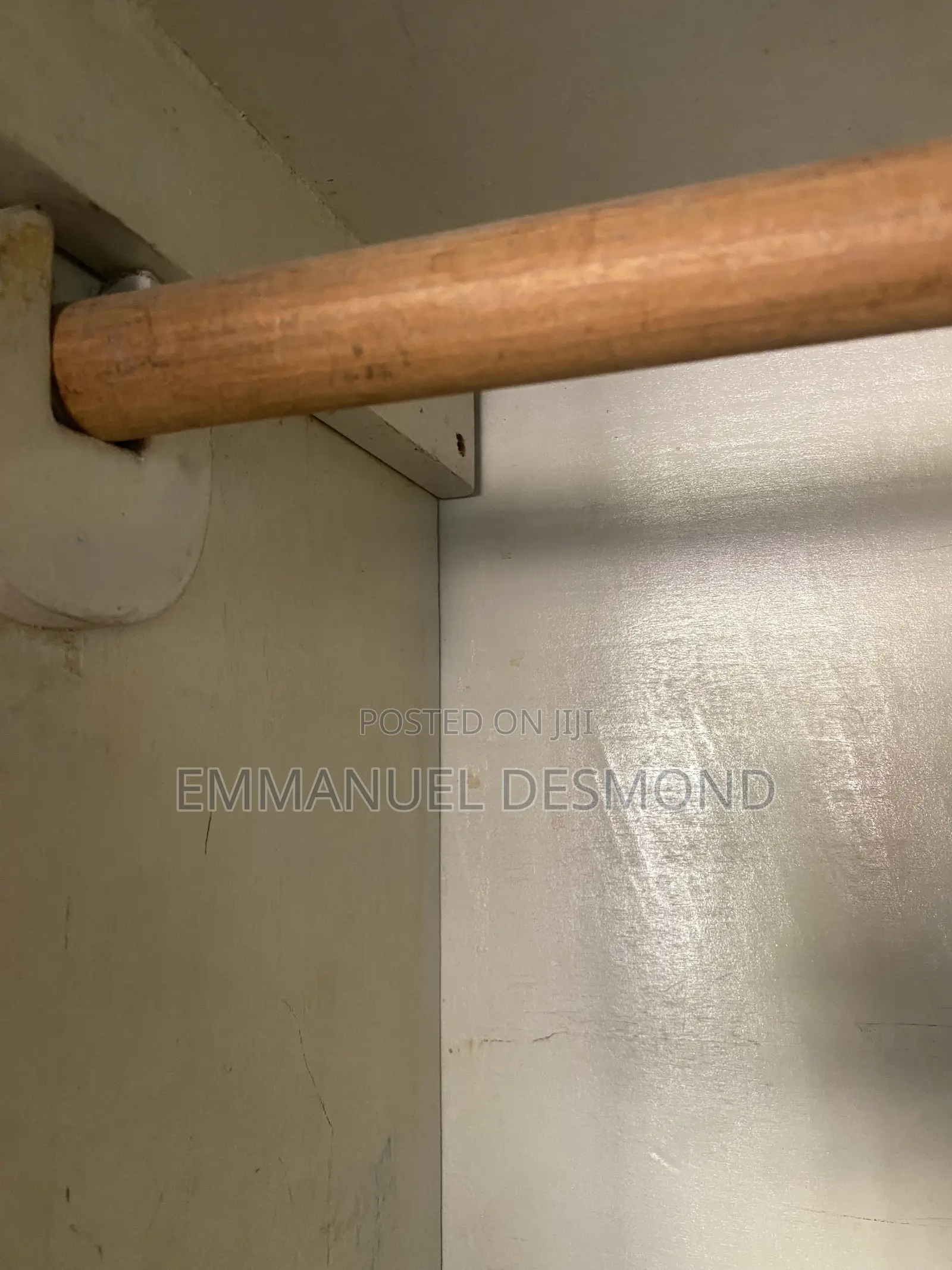 Open Wardrobe With Foreign Material