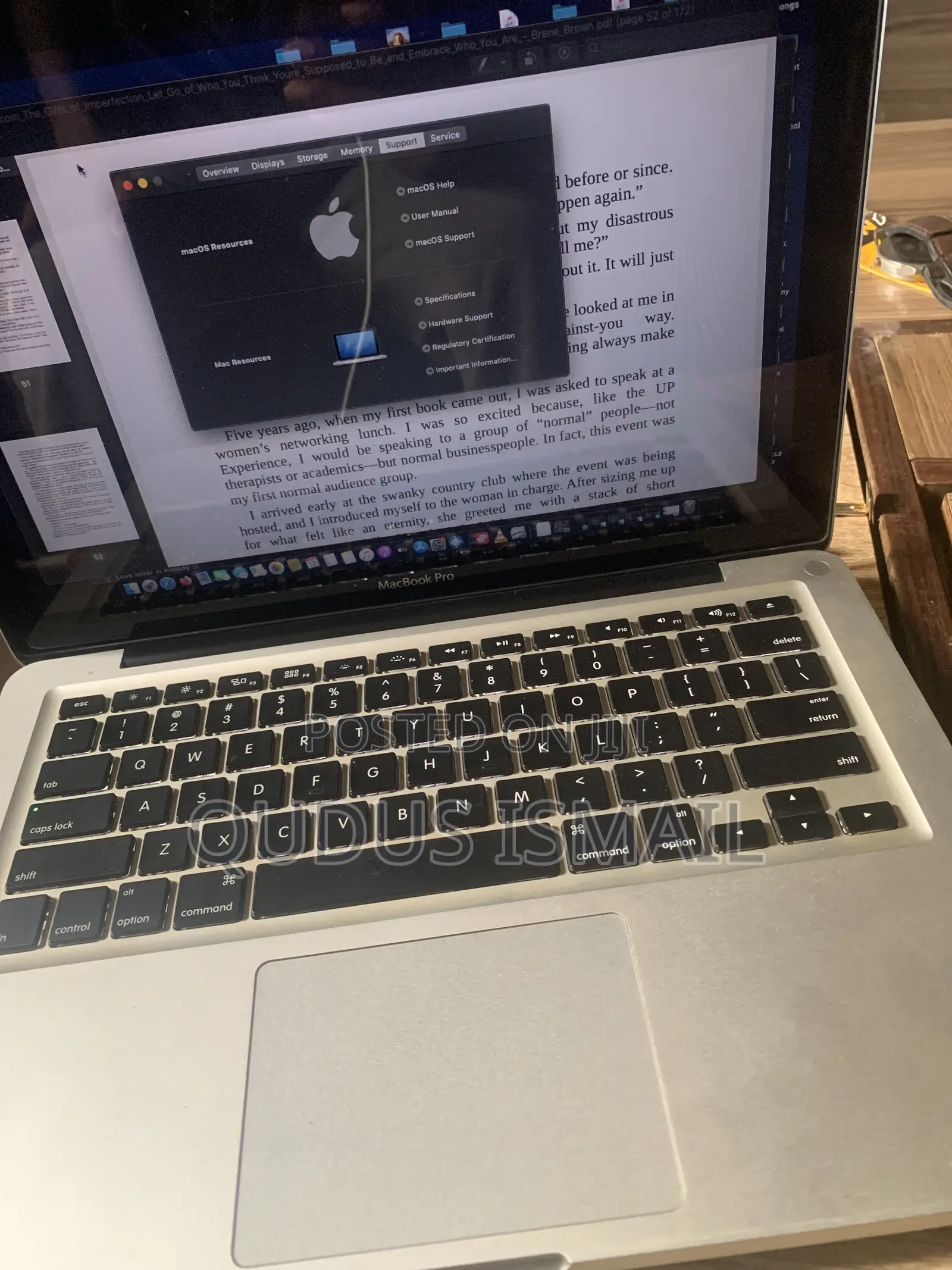 Laptop Apple MacBook 2012 12GB Intel Core i5 HDD 500GB
