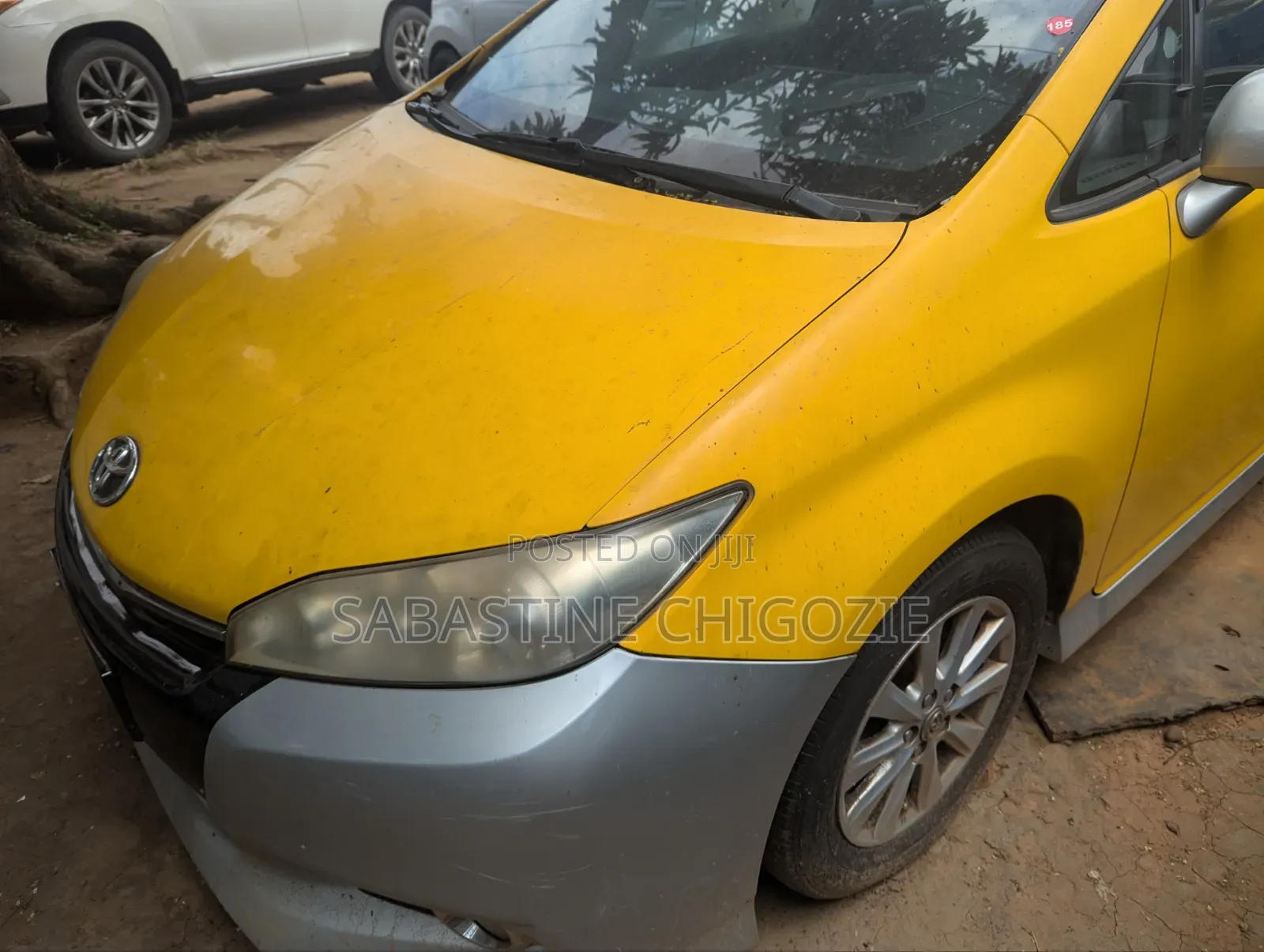 Toyota Wish 2014 Yellow