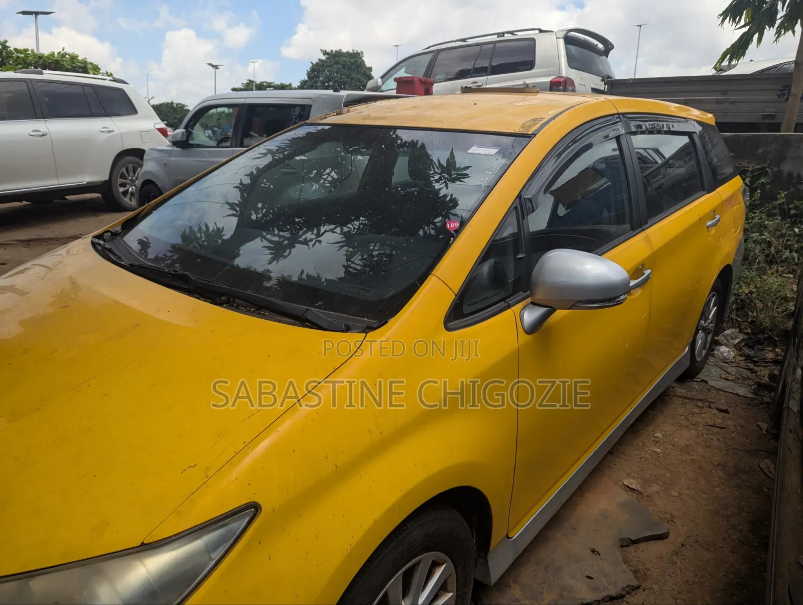 Toyota Wish 2014 Yellow