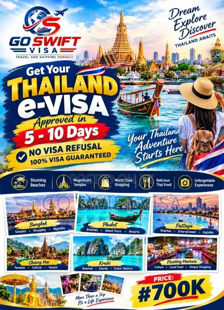 Thailand E-Visa 100% Guarantee