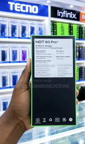 New Infinix Hot 60 Pro+ 256 GB