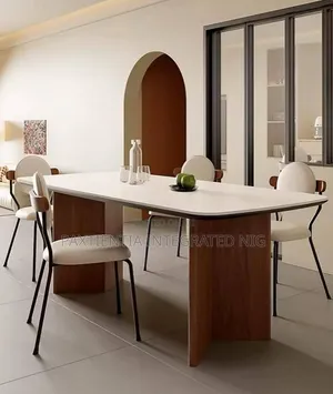 6-Seater Marble Dining Set