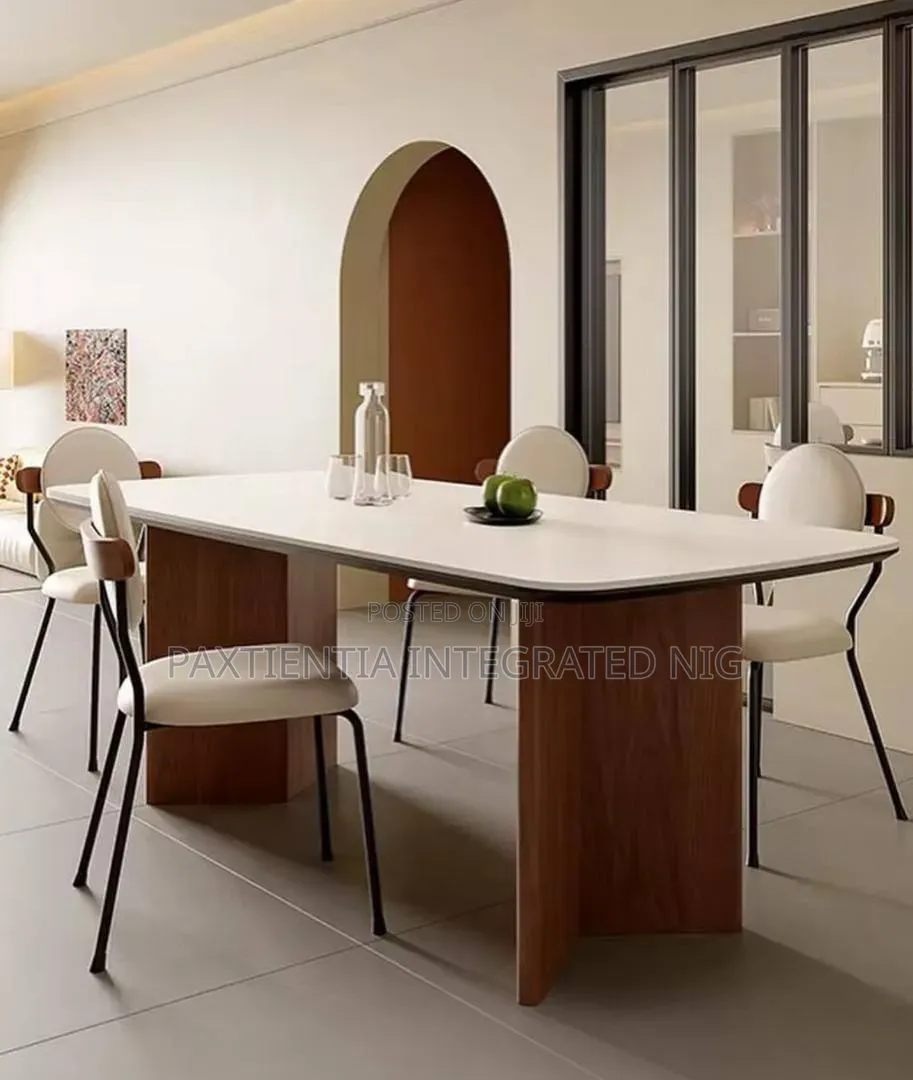 6-Seater Marble Dining Set