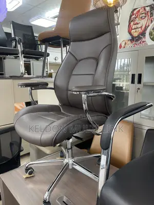Leather Swivel Chair/Black/Brown/ Quality Foreign Leather Chair
