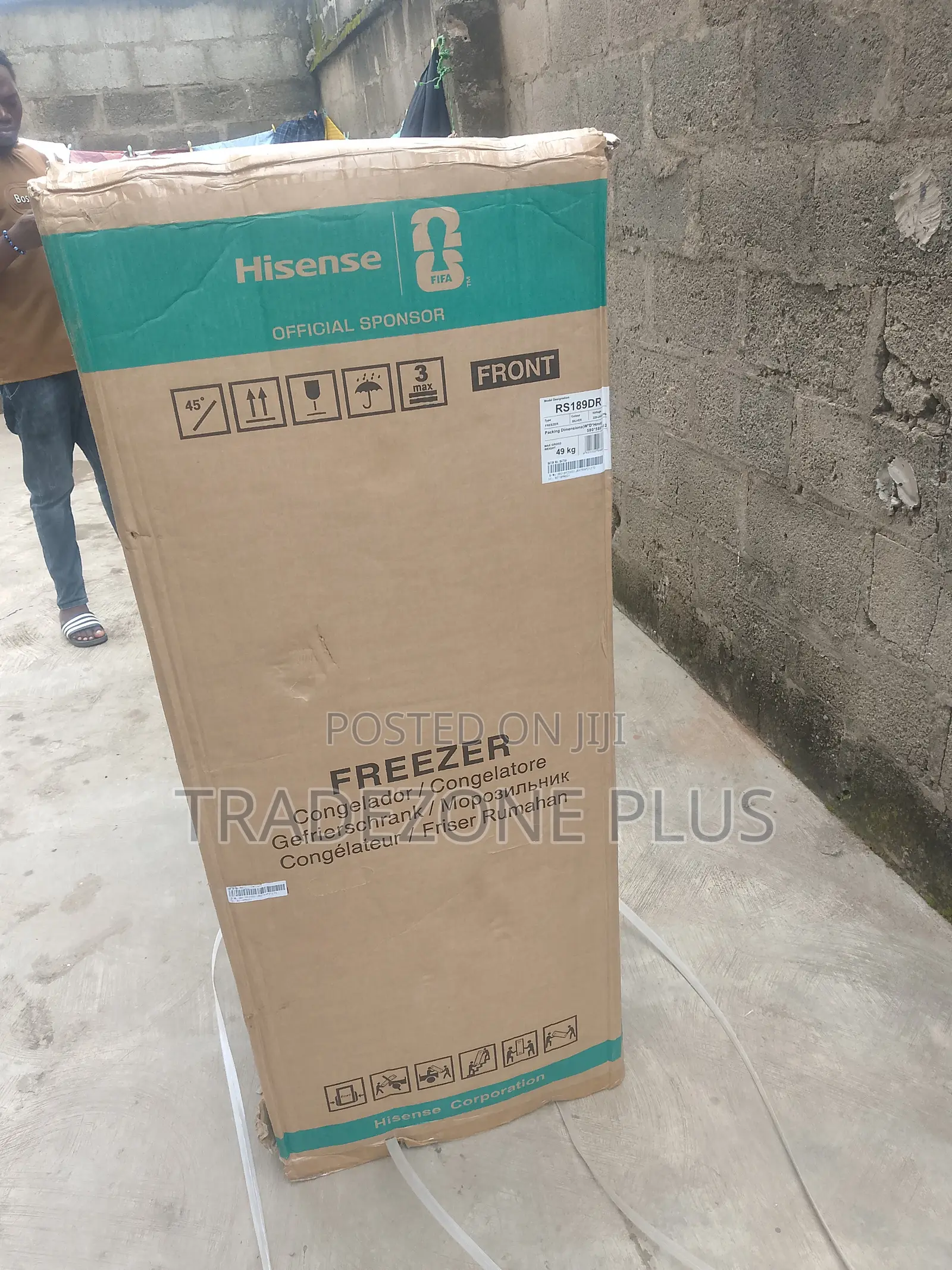 Hisense 190L Standing Freezer – Quality Storage