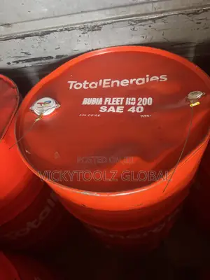205liters Drum of Totalenergies Rubia Fleet HD 200 SaE 40 Engine Oil