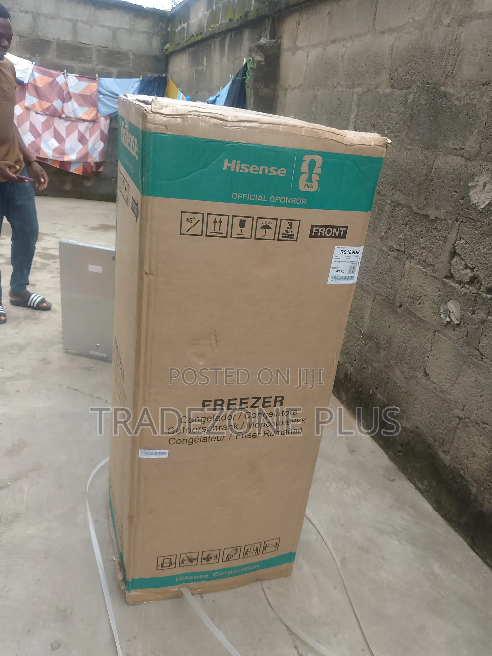 190 Litres Hisense Standing Freezer – RS189DR Model
