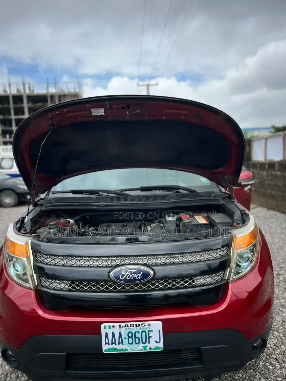Ford Explorer 2015 Red
