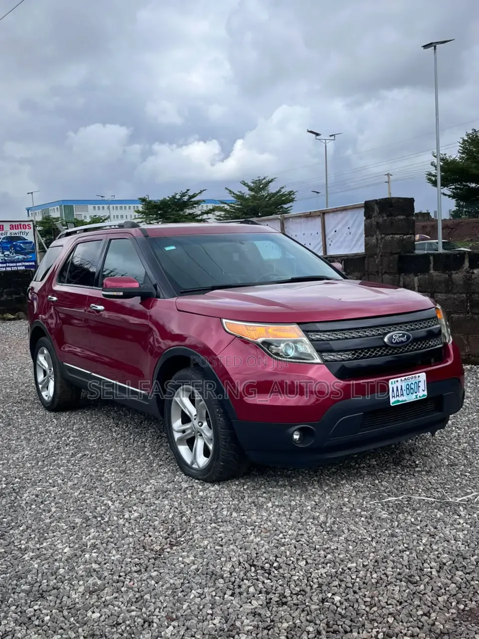 Ford Explorer 2015 Red