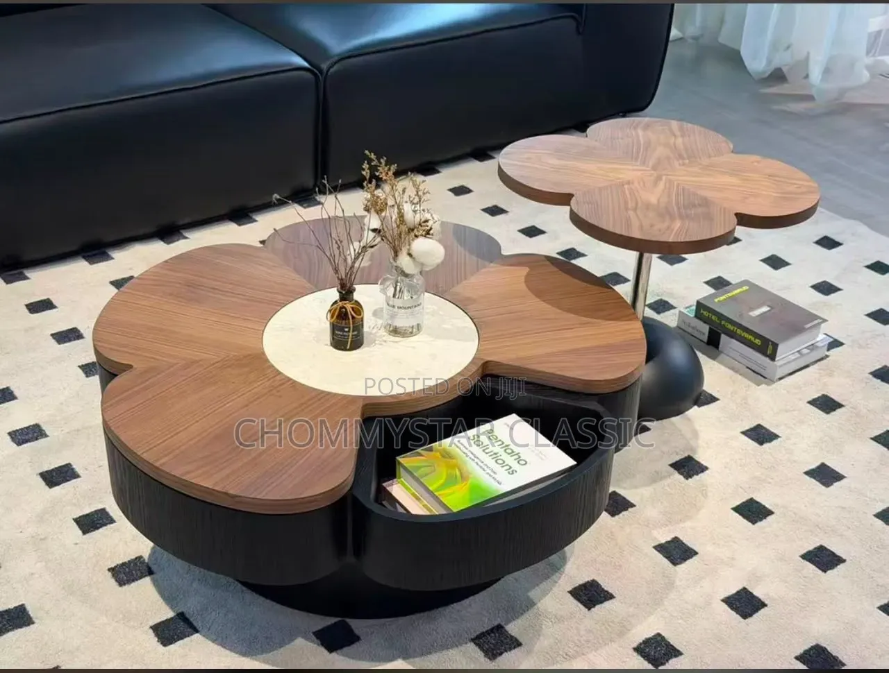 Brown Wooden Centre Table